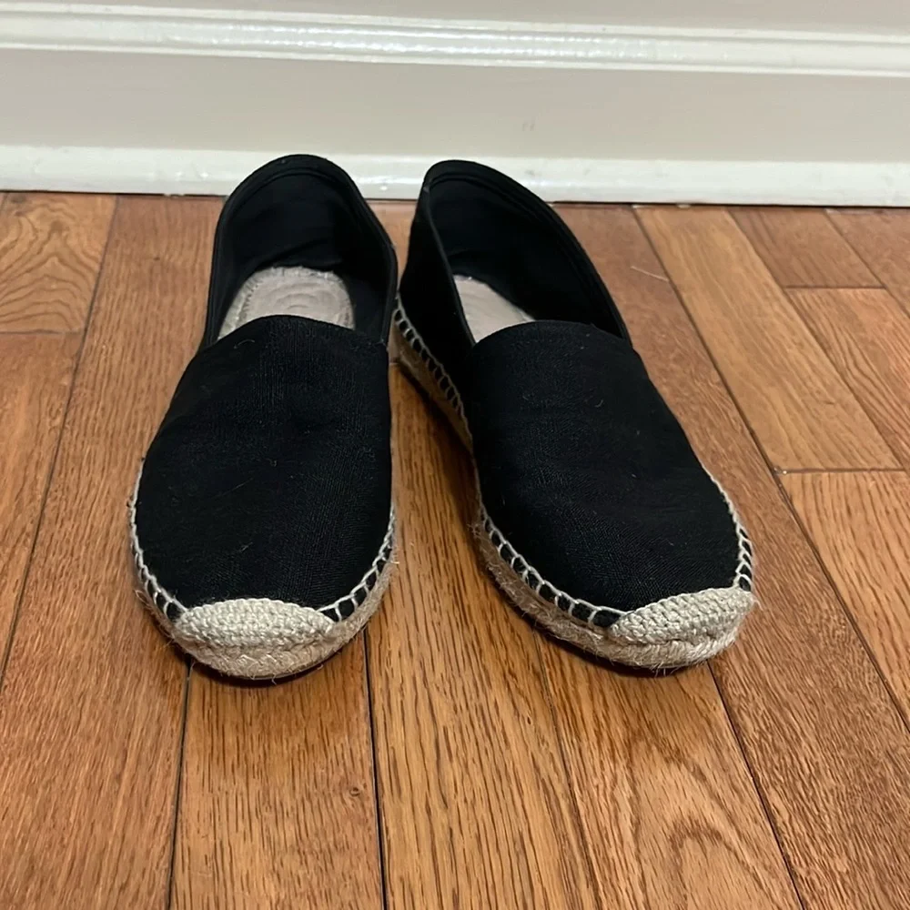 J. Crew Made in Spain Espadrille Flats in Linen 7.5 - Picture 2 of 8